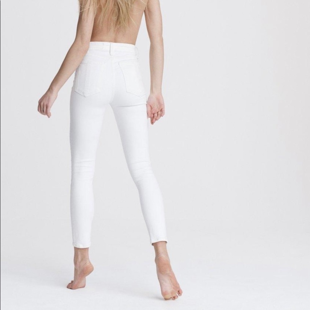 Rag & Bone white skinny jeans